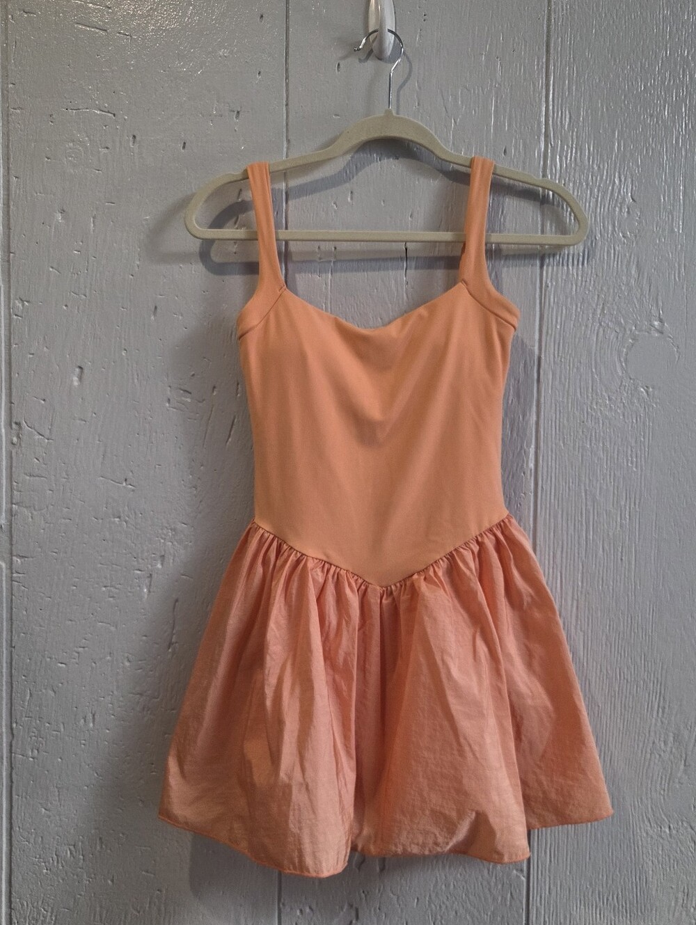 AS REVIVAL Alrard StatebPeach Sleeveless Fit-and-Flare Dress